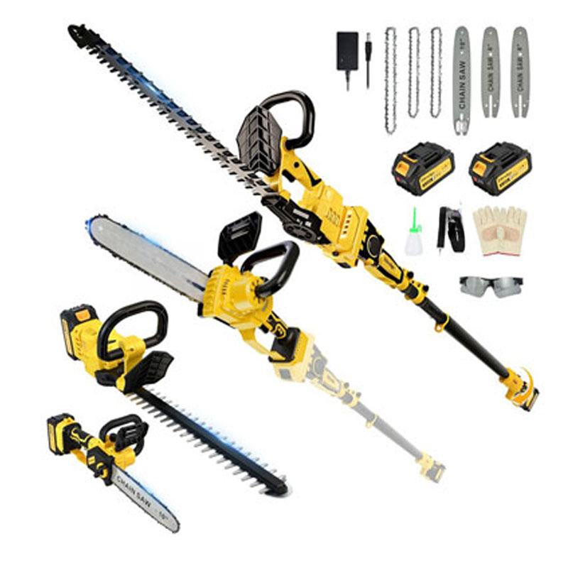 Pole Hedge Trimmer with Extension Pole